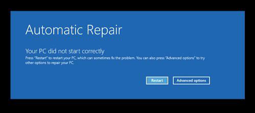 windows automatic repair